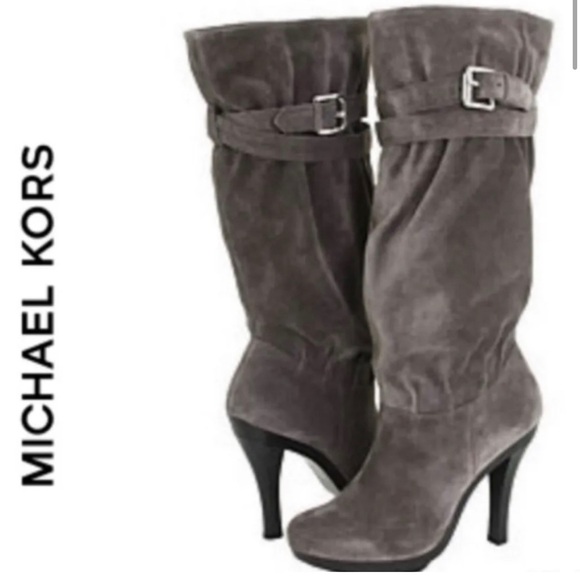 MICHAEL KORS KINCADE SLOUCHY BOOT 8.5 - Picture 1 of 5